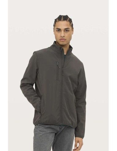 SOL-03827-Mens Falcon Zipped Softshell Jacket